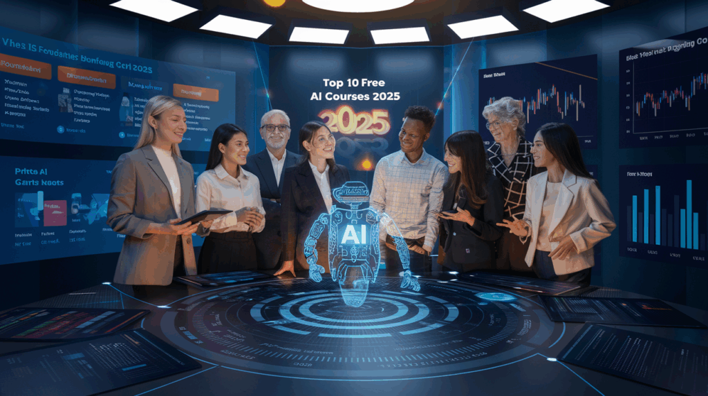 Top 10 Free AI Courses to Take in 2025