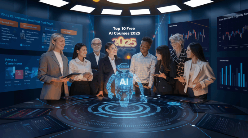 Top 10 Free AI Courses to Take in 2025