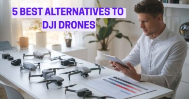 5 BEST ALTERNATIVES TO DJI DRONES